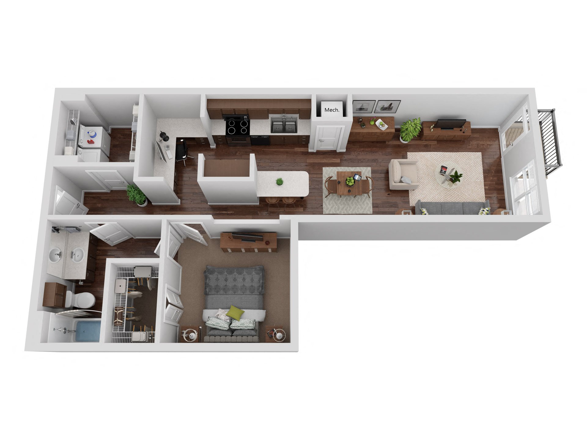 A1 floor plan
